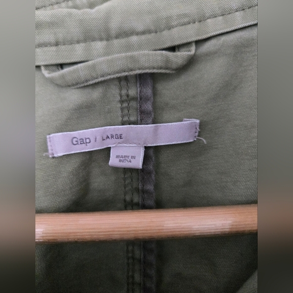 GAP Utility Jacket in Army Green Size Large - Picture 3 of 3